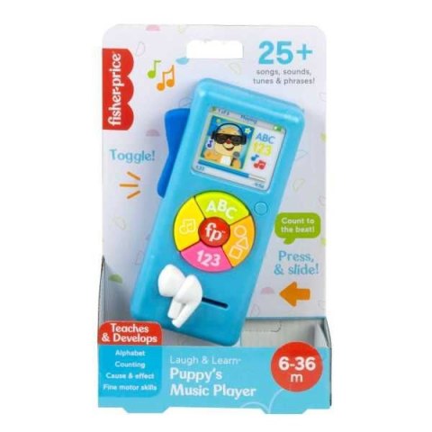 Zabawka dźwiękowa Odtwarzacz muzyczny 123 Fisher Price (HRC30)