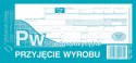 Druk samokopiujący Michalczyk i Prokop przyjęcie wyrobu jednopozycyjne 1/3 A4 80k. (381-8)