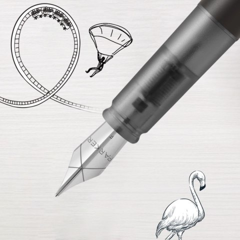 Ekskluzywne pióro tłoczkowe VECTOR XL czarny M Parker (2159744)