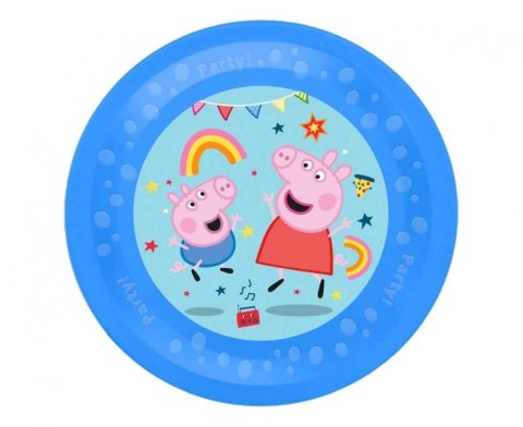 Talerz wielokrotnego użytku wielokrotnego użytku Peppa Pig Decorata Party Godan (95689)