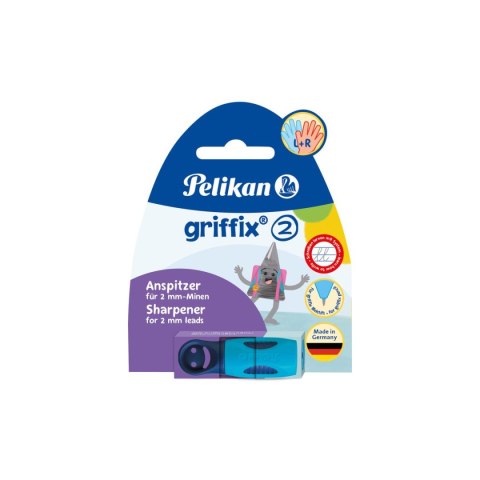 Temperówka Griffix Ocean blue 701129 niebieski plastikowa Pelikan (300008236)
