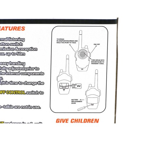 Walkie-talkie WALKIE TALKIE Adar (401471)