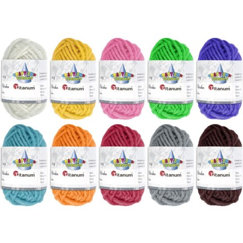 Włóczka Craft-Fun Series 10 kol. Titanum