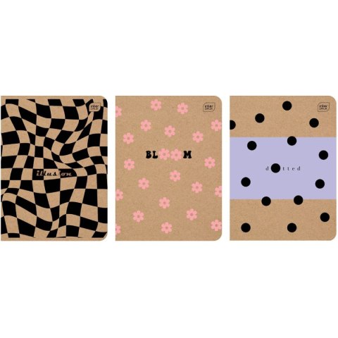 Zeszyt B5 HS Kraft 2 B5 60# 60k. 70g krata Interdruk (A5/ 60 #)