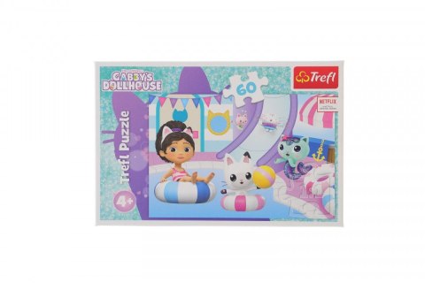 Puzzle Gabby Gabby na basenie 60 el. Trefl (17393)