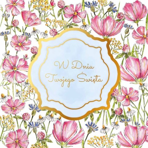 Kartka składana kw KARNET KW NIEBIESKI Henry (5905701481330)