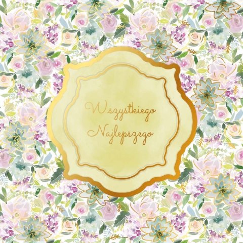 Kartka składana kw KARNET KW żółty Henry (5905701481248)