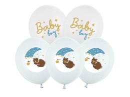 Balon gumowy Partydeco Baby boy mix 300mm (SB14P-338-000-6)
