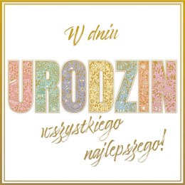 Kartka składana kw KARNET KW TŁ NAPIS Henry (5907465666022)