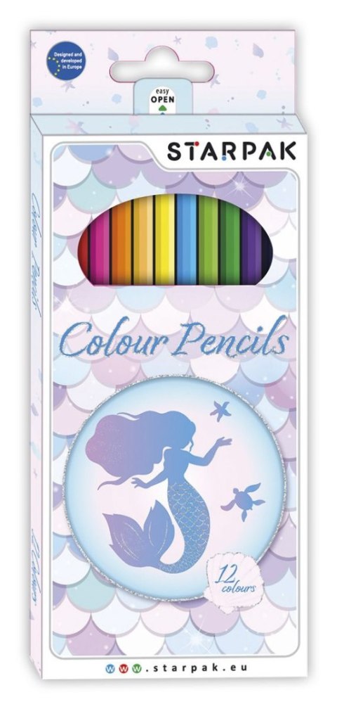 Kredki ołówkowe 12 kol. Starpak (536291)