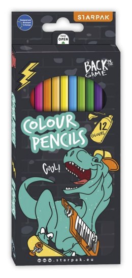 Kredki ołówkowe 12 kol. Starpak (536292)