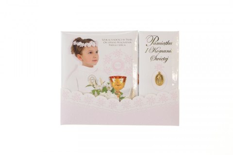 Książeczka pamiątkowa z komunii komunia Merigraf (9788365430038)