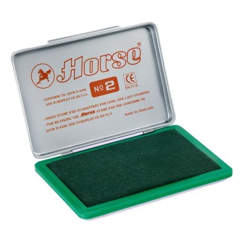 Poduszka do stempli Nr 2 zielona [mm:] 117x70 Lancer