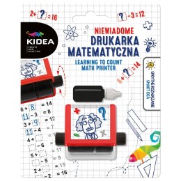 Zestaw pieczątek Niewiadome DRUKARKA MATEMATYCZNA Kidea (NNDMKA)