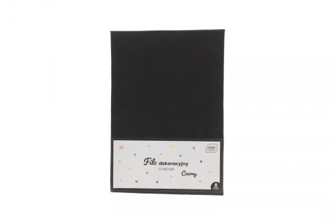 Filc 8szt 5902277338334 kolor: CZARNY 8 ark. [mm:] 210x297 Interdruk (czarny)