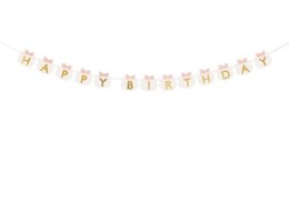 Girlanda Happy Birthday Kotki, 2.8 m Partydeco (GRL113)