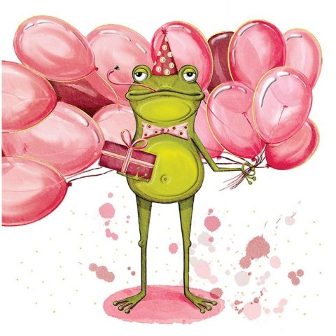 Kartka składana kw KARNET KW ŻABA Henry (5907465669733)