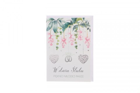 Kartka składana ŚLUB Extra B6 Pol-mak (b6x)