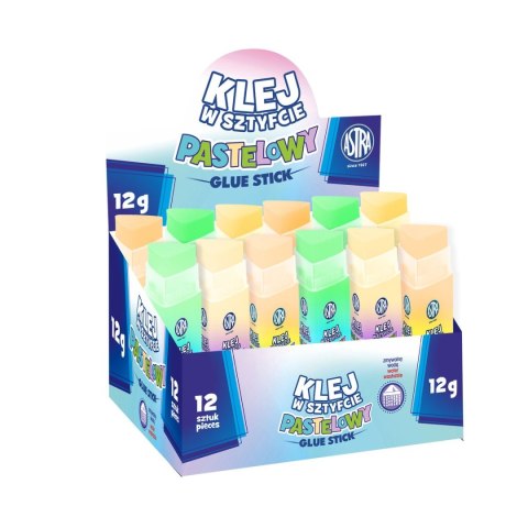 Klej w sztyfcie pastel 12g Astra (401023004)