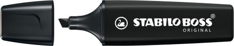 Zakreślacz BOSS czarny wkład czarne 2-5mm Stabilo (70/46)