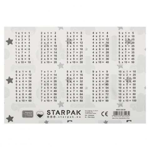 Plan lekcji unicorn Starpak (536139)