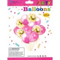 Balon gumowy Antella zestaw balonów mix kolor 12szt. mix 300mm (BCF-396)