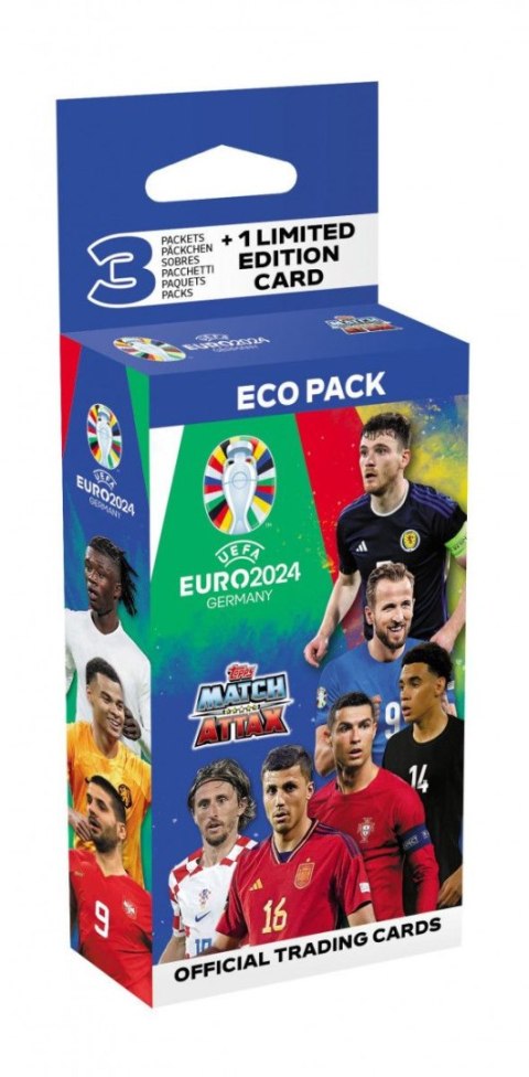 Karty Euro 2024 Topps Cards eco pack Topps (67899) 25 sztuk