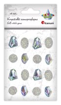 Kryształki Craft-Fun Series 16 sztuk srebrne Titanum (23mH03146)