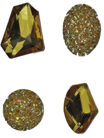 Kryształki Craft-Fun Series 16 sztuk złote Titanum (23mH03146)