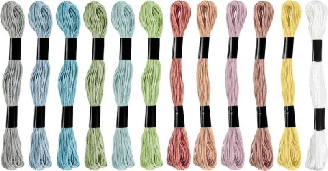 Mulina Craft-Fun Series pastelowa 12 kol. Titanum