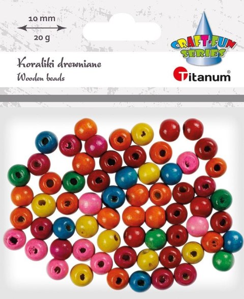 Ozdoba drewniana Craft-Fun Series koraliki Titanum (22TH401-15)