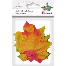 Ozdoba materiałowa Craft-Fun Series liście klonu Titanum (FY-001(R/Y))