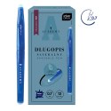 Długopis wymazywalny ACADEMY wkład niebieski 0,7mm Interdruk (5902277349248)