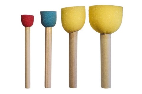 Pędzel drewniany uchwyt Flamingo (SR-B3)