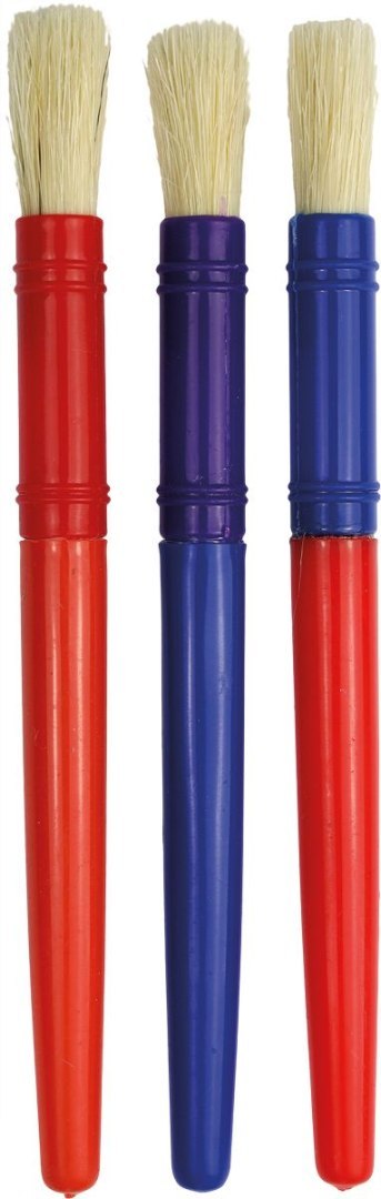 Pędzel plastikowy uchwyt Flamingo (SR-B7)