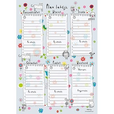 Plan lekcji Łąka Henry (5905701482559)