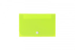 Teczka z przegródkami MINI organizer harmonijkowy na zatrzask 5903242102882 B6 kolor: zielony Tetis (BT613-Z zielony)