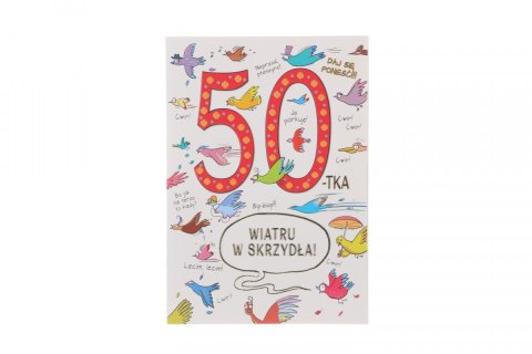 Kartka składana Karnet A5 50 URODZINY A5 Henry (5907465664233)