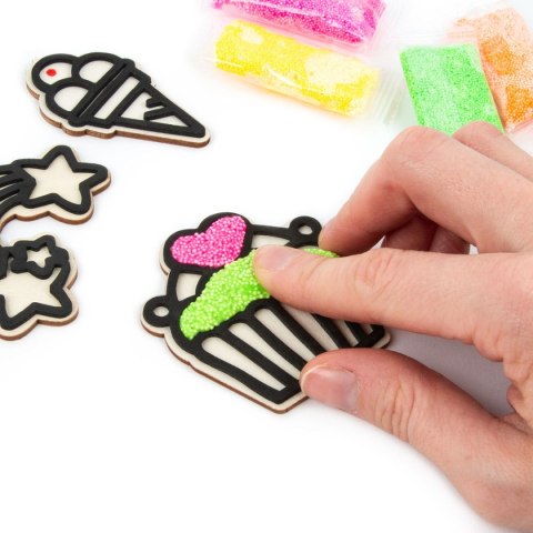 Piankolina 4 kol. Kidea ZAWIESZKA Z MASY PIANKOWEJ mix Derform (ZMPSKA)