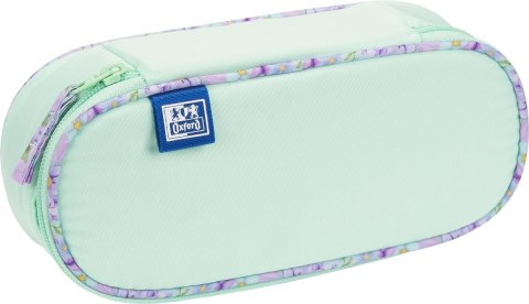 Piórnik flowers zielony Oxford (400182135)