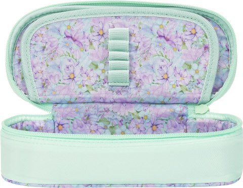 Piórnik flowers zielony Oxford (400182135)