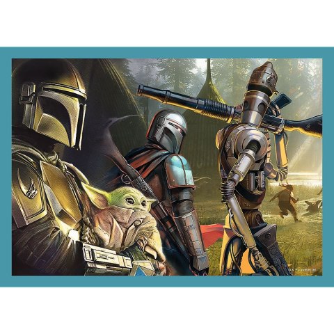 Puzzle Mandalorian 4w1 4w1 el. Trefl (34397)