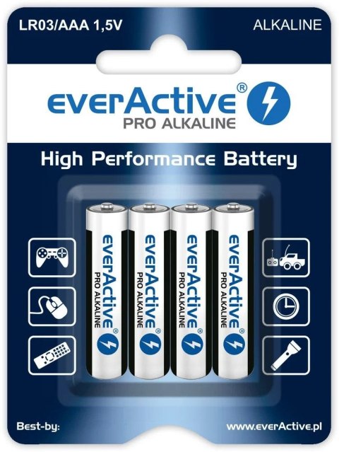 Baterie Everactive Pro Alkaline AAA LR03