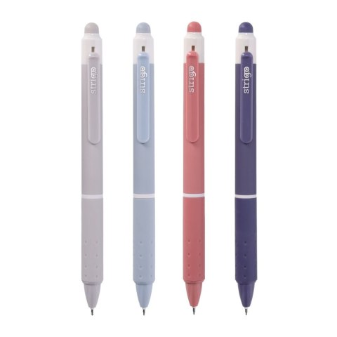 Długopis wymazywalny CLASSIC automtyczny 8905658811051 wkład niebieski 0,5mm Strigo (SSC406)