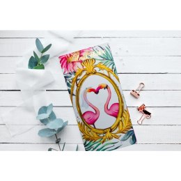 Kartka składana DL KARNET DL Slub FLAMINGI Henry (5907465661812)