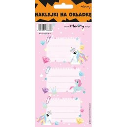 Naklejka na zeszyt JEDNOROŻEC Henry (5907465666398)