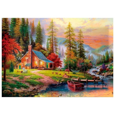 Zestaw kreatywny Diamentowa mozaika 30x40cm Jesień Flamingo Line (TMR21284)