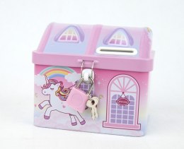 Skarbonka domek metal Dromader (130-01230)