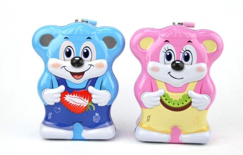 Skarbonka metalowa miś metal Dromader (130-01225)