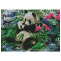 Zestaw kreatywny Diamentowa mozaika 30x40cm Panda 1 Flamingo Line (TGD72661)